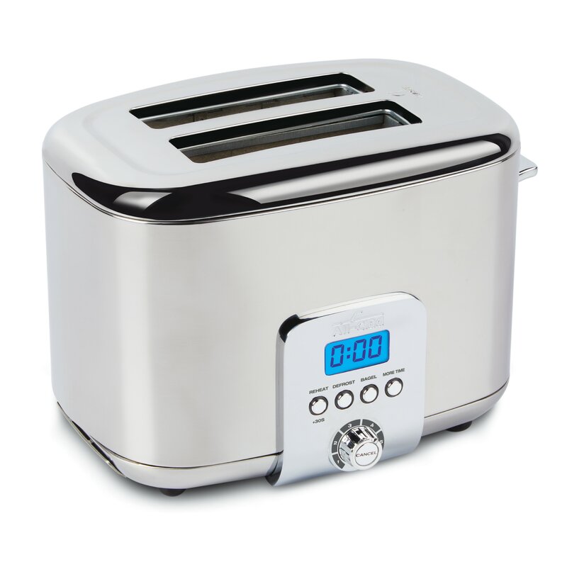 All-Clad 2 Slice Digital Stainless Steel Toaster & Reviews | Wayfair